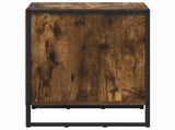 Bedside Table 2 pcs Smoke Oak 50 x 39.5 x 50 cm Engineered Wood 886683