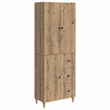 Cabinet Set 2 pcs 66 x 34.5 x 90 cm Engineered Wood 3416483