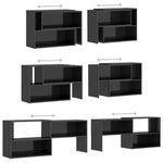 TV Cabinet High Gloss Grey 149x30x52 cm Engineered Wood 808367