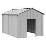Dog House with Roof 113x153x101 cm Galvanised Steel 4100920