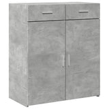 Sideboard Concrete Grey 80x42.5x93 cm Engineered Wood 3281472