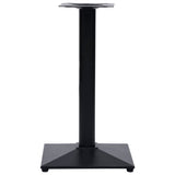 Bistro Table Leg Black 41x41x72 cm Cast Iron 325437
