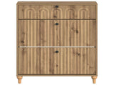 Shoe Cabinet ALKMAAR 78 x 24 x 103 cm Engineered Wood 896224