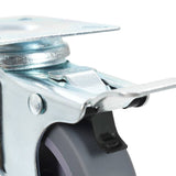 8 pcs Swivel Casters 75 mm 277836
