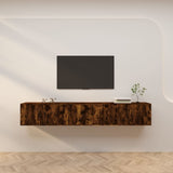 Wall-mounted TV Cabinets 3 pcs Smoked Oak 80x34.5x40 cm 3188363
