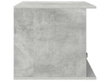 TV stand with Drawer Concrete Grey 79 x 40 x 48 cm 8000463