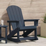 Adirondack Rocking Chair Navy Blue 92 x 73.5 x 92 cm HDPE 42006626