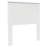 Headboard Gloss White 100 cm Engineered Wood 887675