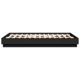 Bed Frame without Mattress Black 135x190 cm Double 3209878
