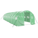 Greenhouse with Steel Frame Green 30 m 10x3x2 m 3188042
