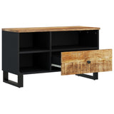 TV Cabinet 80x33x46 cm Solid Wood Mango&Engineered Wood 351974