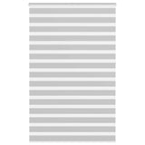 Zebra Blind Light Grey 150x230 cm Fabric Width 145.9 cm Polyester 4014505