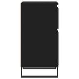 Sideboards 2 pcs Black 40x35x70 cm Engineered Wood 831167