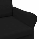 Armchair Black 76 x 94 x 102 cm Microfibre 42009873