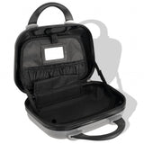 Four Piece Hardcase Trolley Set Silver 91196