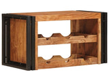 Wine Rack Brown 60 x 45 x 33 cm Solid Acacia Wood 4104755