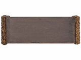 Coffee Table Natural 70 x 35 x 35 cm Solid Mahogany Wood 42011579