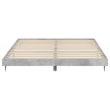 Bed Frame without Mattress Concrete Grey 160x200 cm 832233