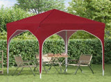Pop-up Party Tent 194 x 194 x 245 cm Burgundy 42019818