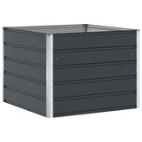 Planter Anthracite 100 x 100 x 75 cm Steel 42018183