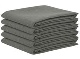 Table Cloth 5 pcs Rectangular Light Grey 110 x 140 cm 42040304