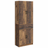 Cabinet Set 2 pcs Old Wood Engineered Wood 3416995