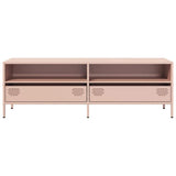 TV Cabinet Pink 135x39x43.5 cm Cold-rolled Steel 851335