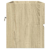 Sink Cabinet Sonoma oak Engineered wood Medium Sink Cabinet 849637