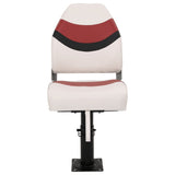 Boat Seats 2 pcs with Pedestal Height Adjustable 360&deg Rotatable 3294986