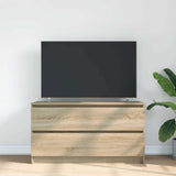 TV Cabinet Sonoma Oak 100x35x54 cm Engineered Wood 861807