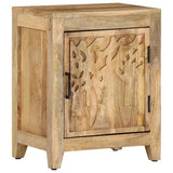 Bedside Cabinet 40x30x50 cm Solid Mango Wood 320811
