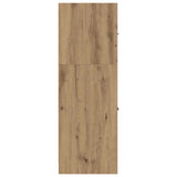 Apothecary Cabinet Artisian Oak 40x41x118 cm Engineered Wood 855204