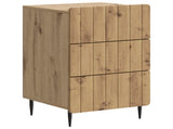 Bedside Cabinet Artisan Oak 43x 41 x 68 cm Engineered Wood 894334