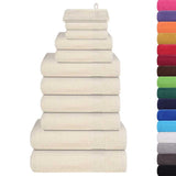 12 Piece Towel Set "FROGN" Cream 360 gsm 137109
