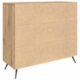Sideboard Artisan Oak 89.5 x 34 x 80 cm Engineered Wood 879577