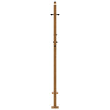 Garden Gate 100x125 cm Weathering Steel Flame Design 4100995