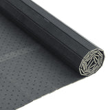 Rug Rectangular Grey 100x300 cm Bamboo 376814