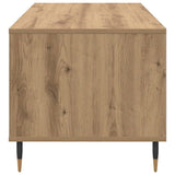 Coffee Table Artisan Oak 90 x 49 x 45 cm Engineered Wood 882706
