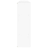 5 Piece TV Units with Storage ODDA White Solid Wood Pine 3365377