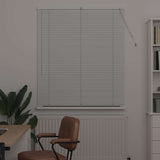 Venetian Blinds Height Adjustable White 175 x 120 cm Aluminium 42006001