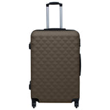 Hardcase Trolley Set 3 pcs Brown ABS 92418