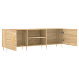 TV Cabinet Sonoma Oak 150x30x50 cm Engineered Wood 829087