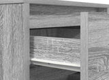 Bedside Cabinet with LED Lights Grey Sonoma 38x34x50 cm 861293