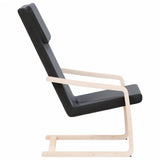 Relaxing Chair Black Fabric 352447