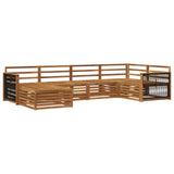 Outdoor Sofa Set 6 pcs Natural 3383562