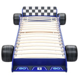 Children's Race Car Bed 90x200 cm Blue 245661