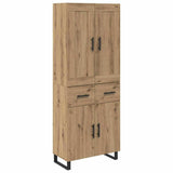 Highboard 2 pcs Artisan Oak 69.5 x 34 x 180 cm 3415884