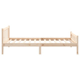 Bed Frame without Mattress Solid Wood 100x200 cm 810669