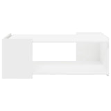 Coffee Table White 90 x 50 x 33 cm Engineered Wood 8000994