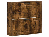 Wall-Mounted Shoe Cabinet UTRECHT 71 x 17 x 86 cm Smoked Oak 897740